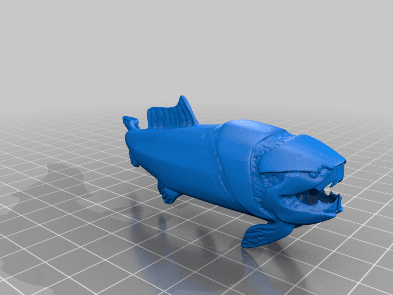 Dunkleosteus 3d model