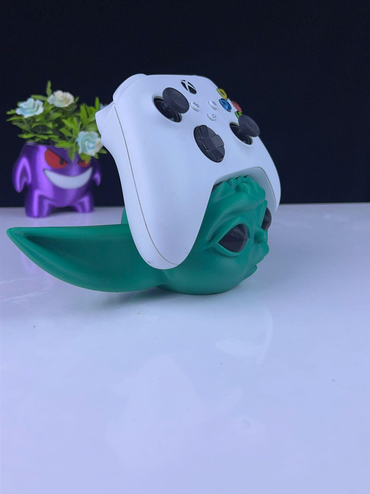 Baby Yoda Controller Holder 3d model