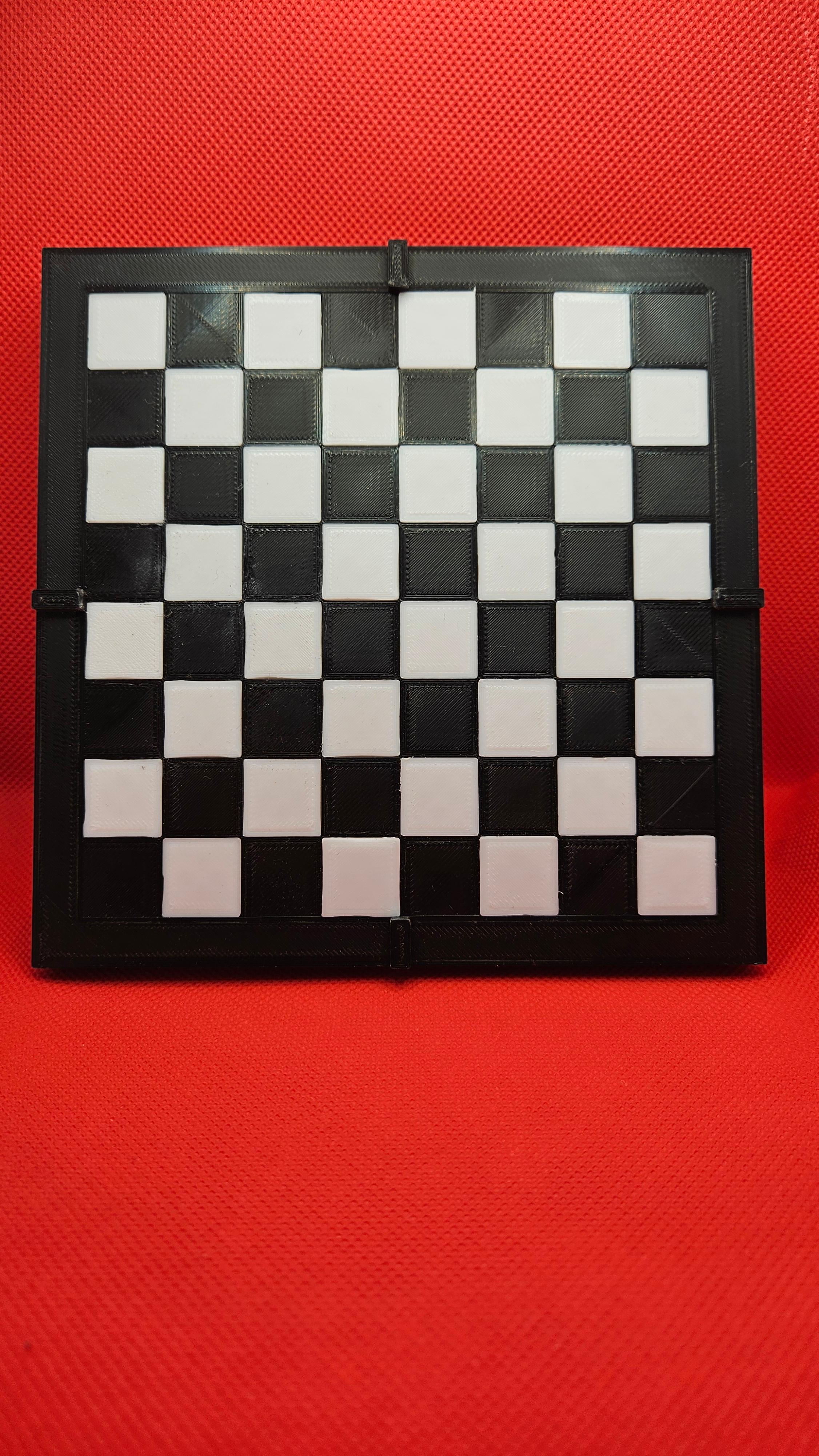 3 in 1 Game Box : Chess,Tic Tac Toe and Connect 4 3d model