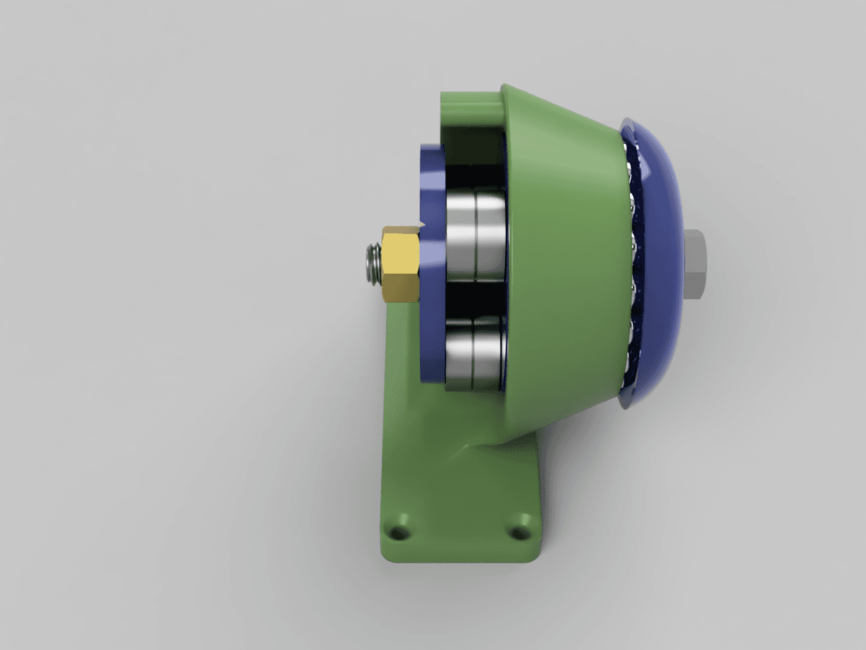 Manual Peristaltic Pump 3d model