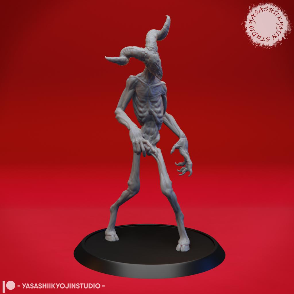 Nightwalker - Tabletop Miniature (Pre-Supported) 3d model