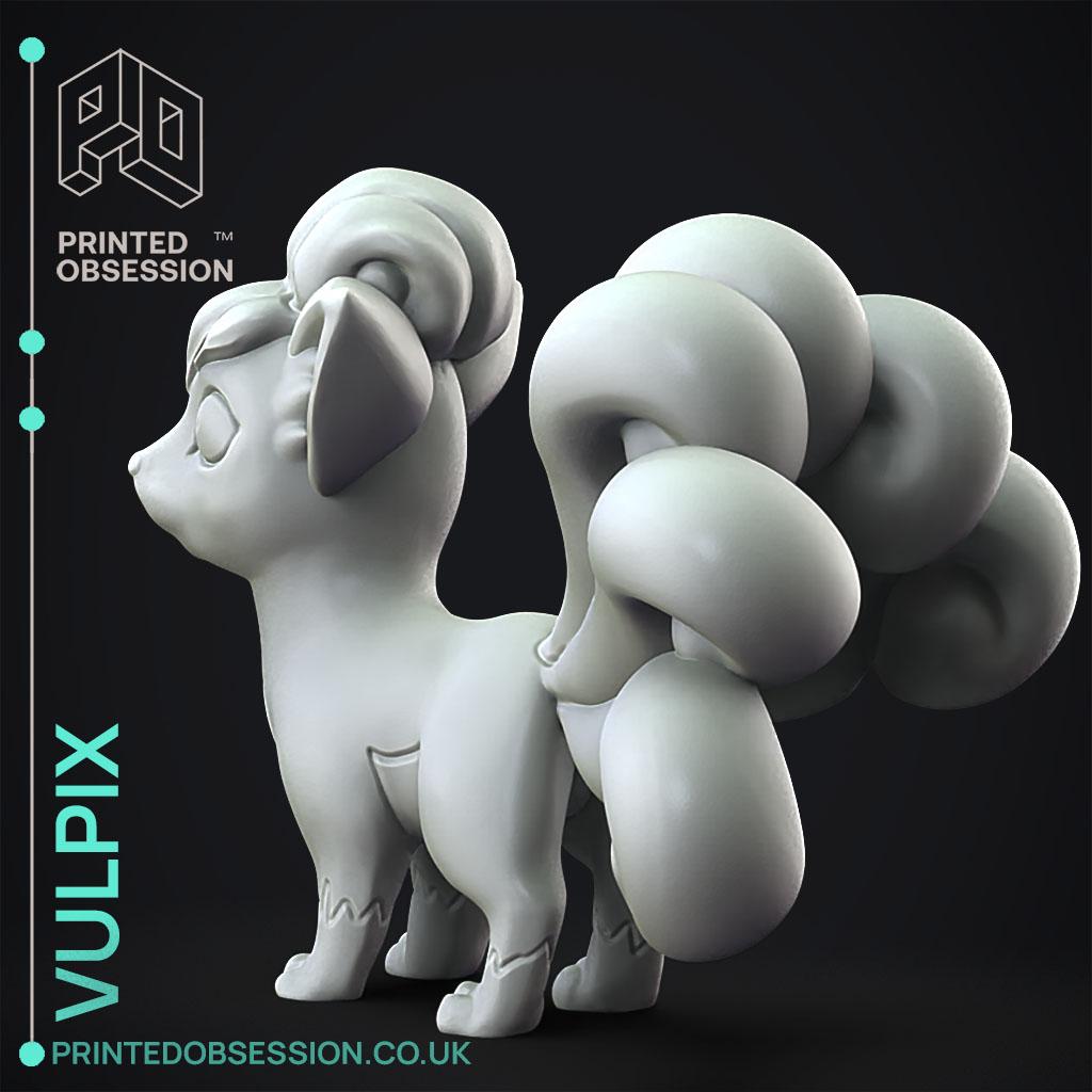 Vulpix - Pokemon - Fan Art 3d model