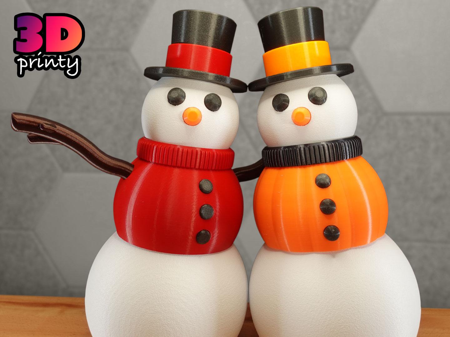 Giant Snowman - Pumpkin Vest 3d model