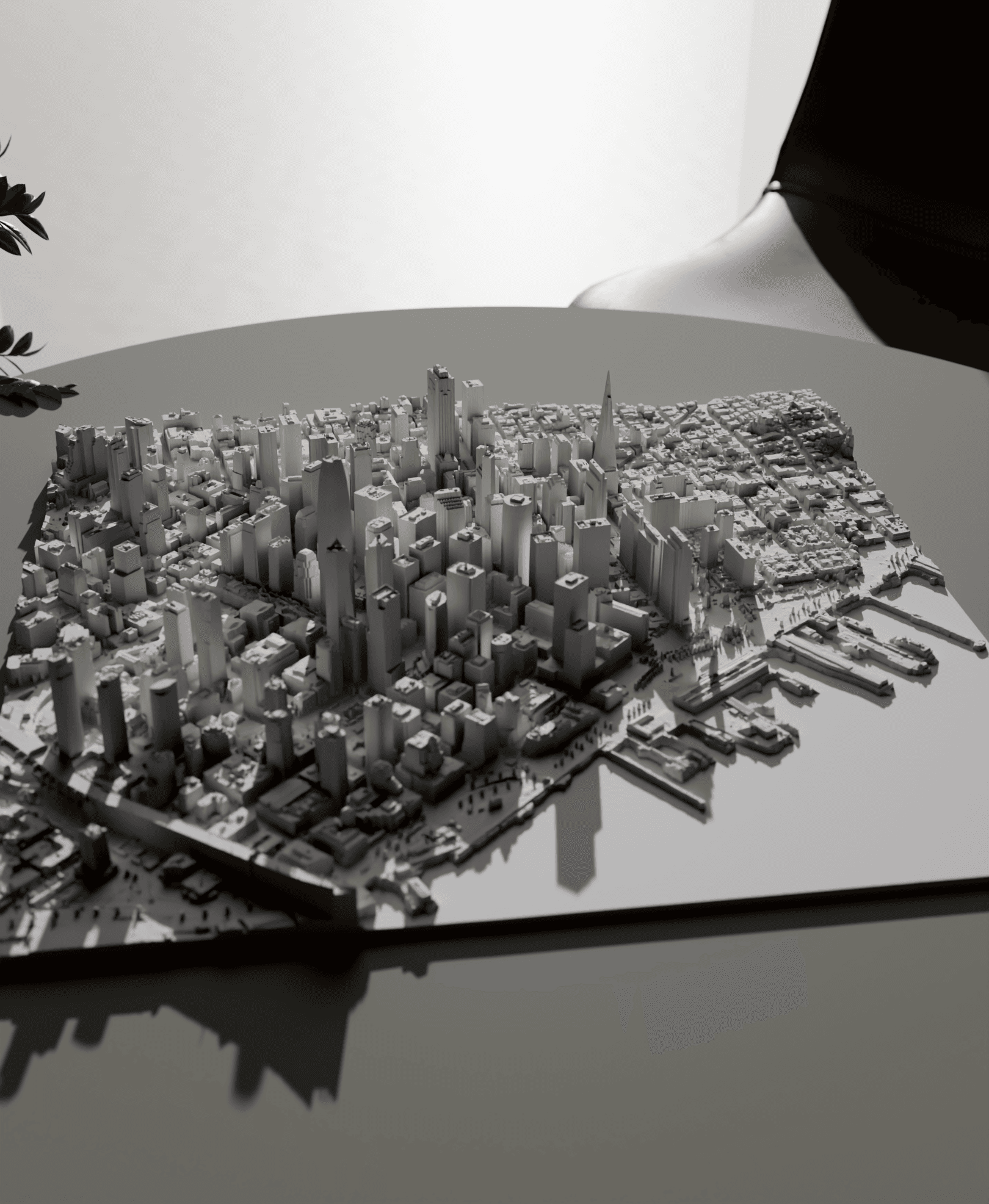 San Francisco, CA 3d model