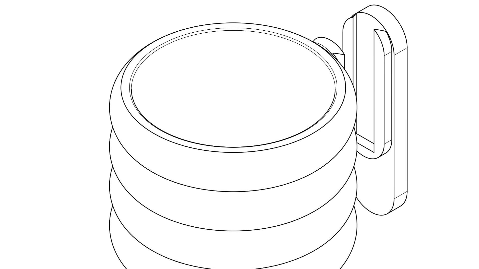 Round Torus Planter / Vase 3d model