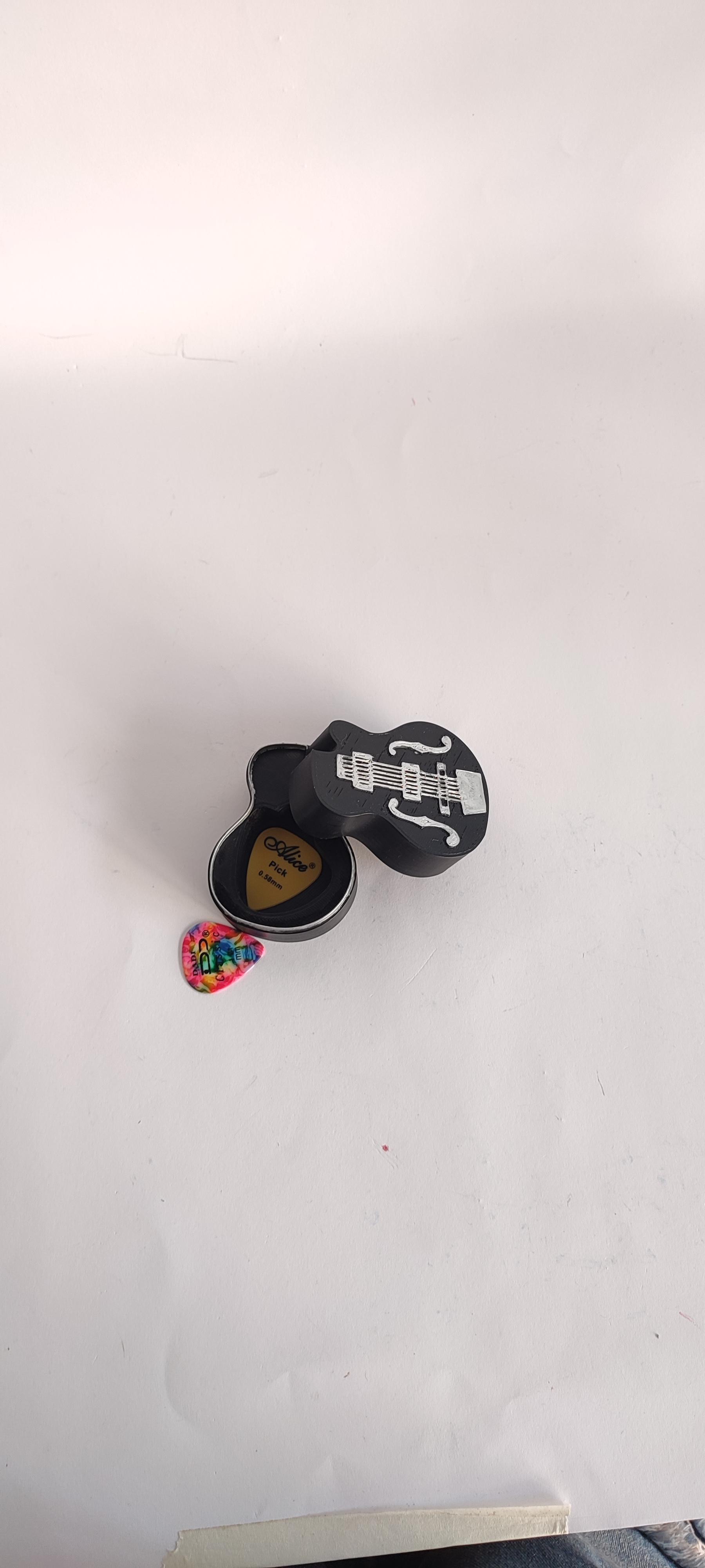 Pick Guitar holder #JuneTunes 3d model