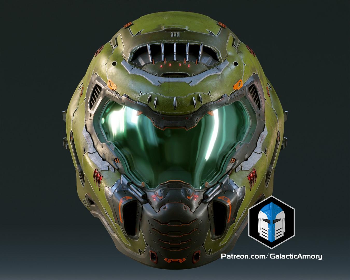 Doom Slayer Helmet - 3D Print Files 3d model