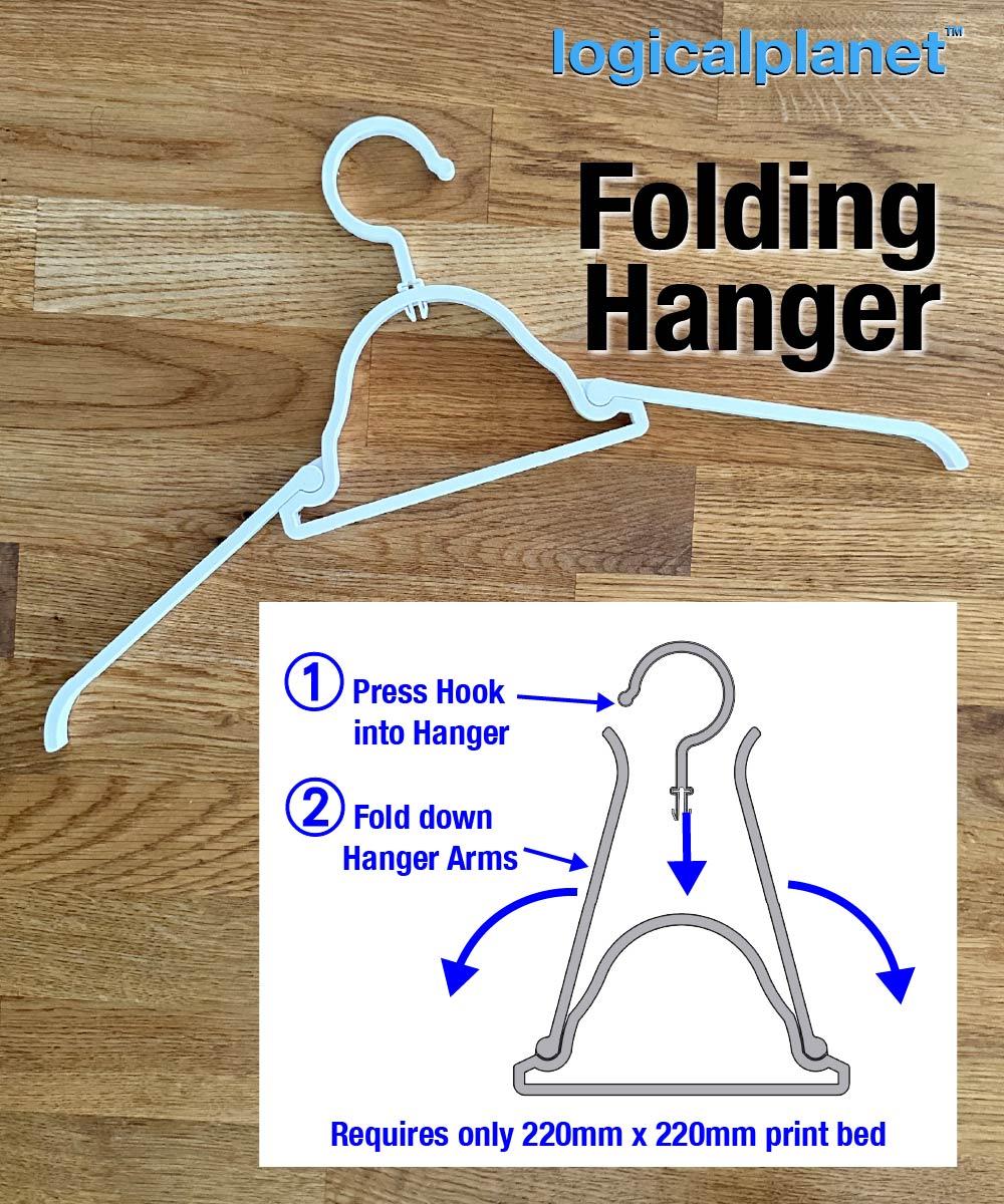 Folding Hanger 3d model