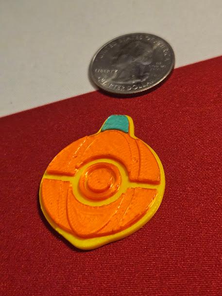 Pumpkin Ball Token 3d model