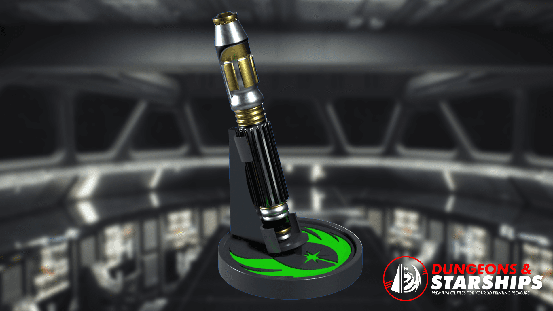 Lightsaber Stand 3d model