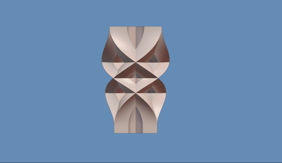 Sahara Vase  3d model