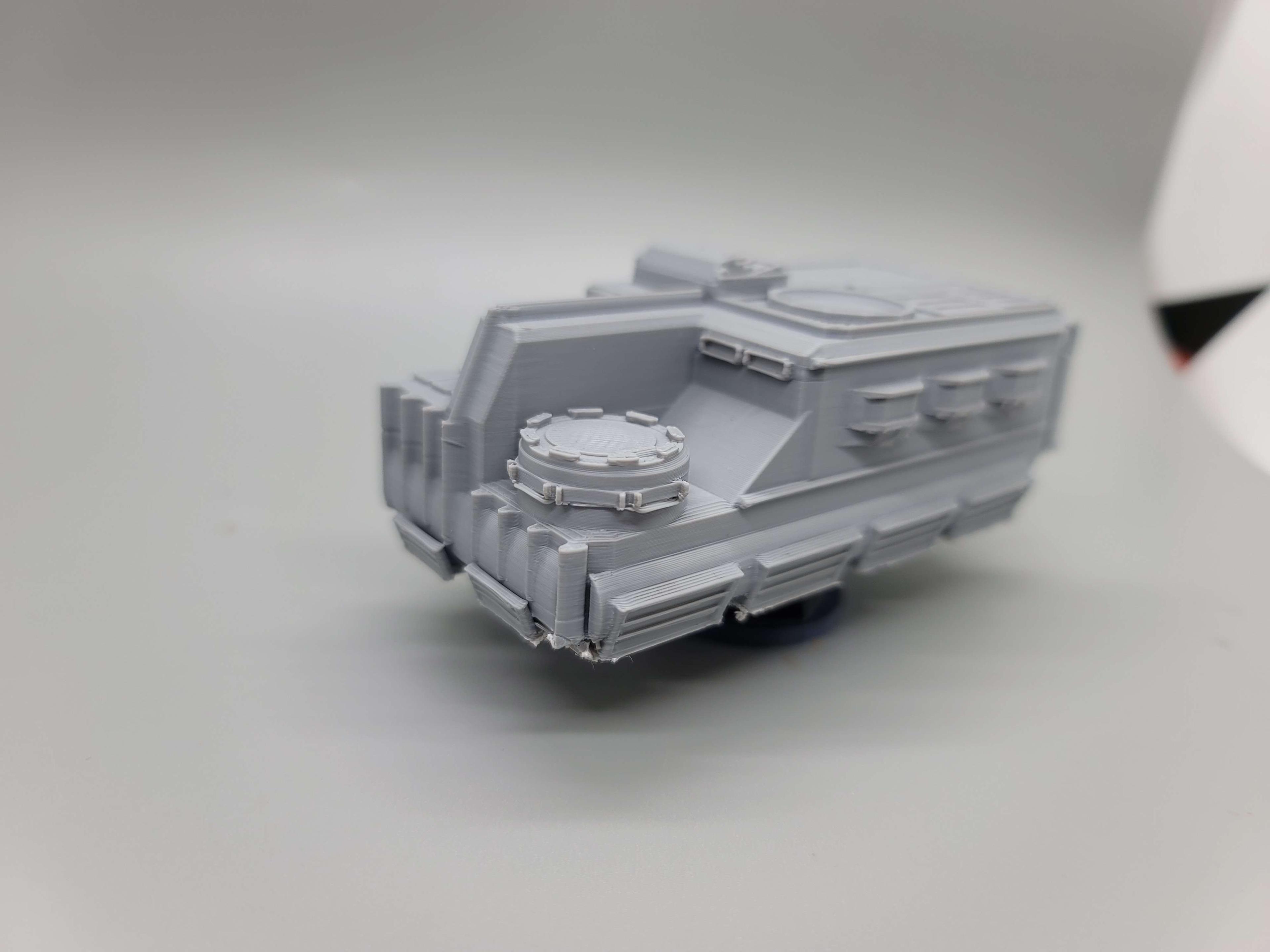 FHW: GBJ Hover tank v1.1 troop transport Workerbots 3d model