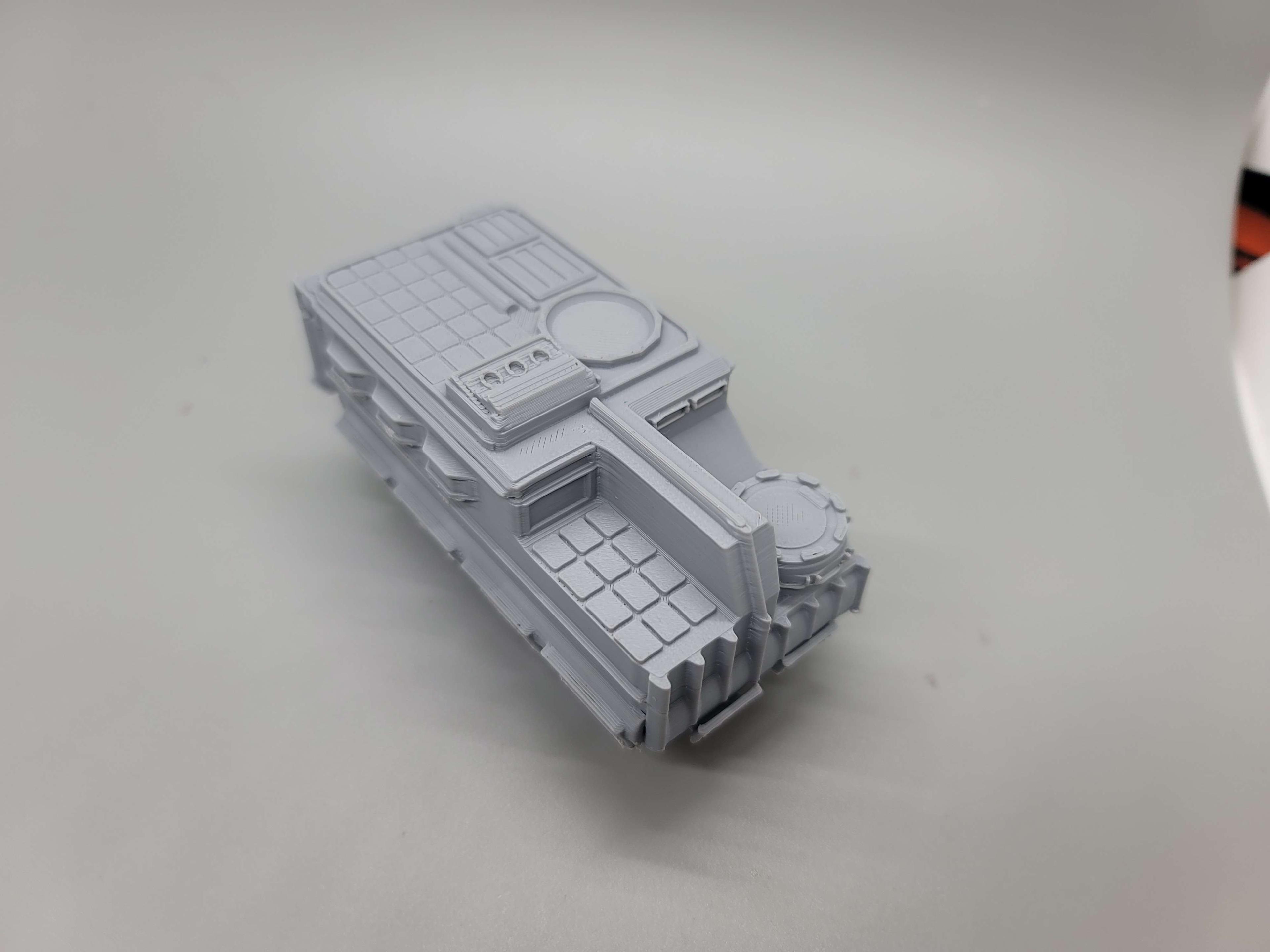 FHW: GBJ Hover tank v1.1 troop transport Workerbots 3d model