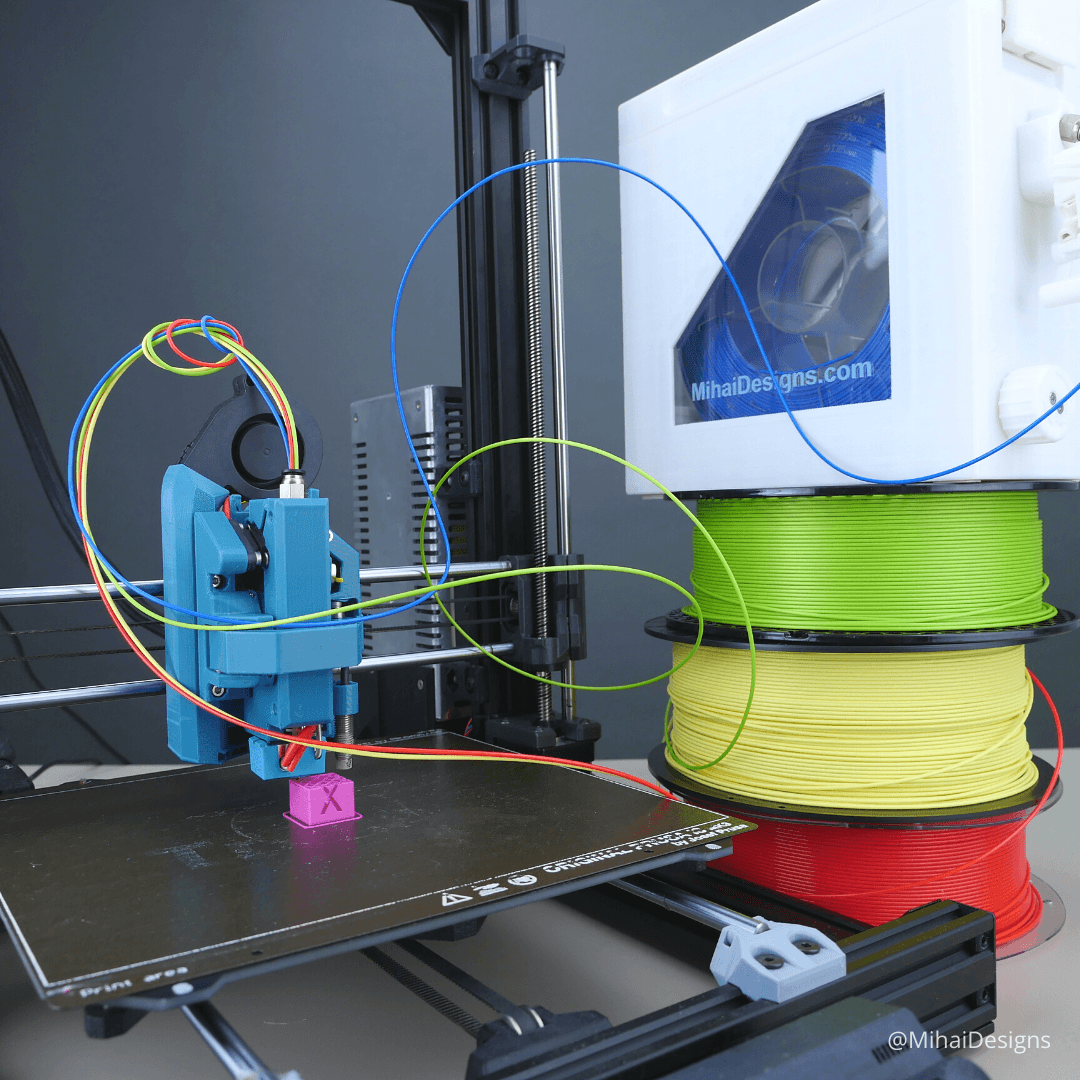 Mihai's DryBox - How not to print multi material 😛 - 3d model