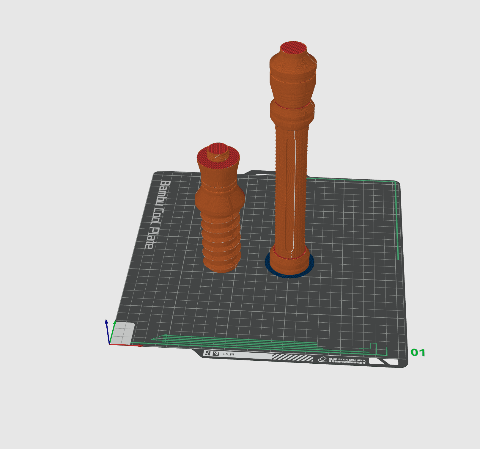 Pool Noodle Lightsaber 3 3d model