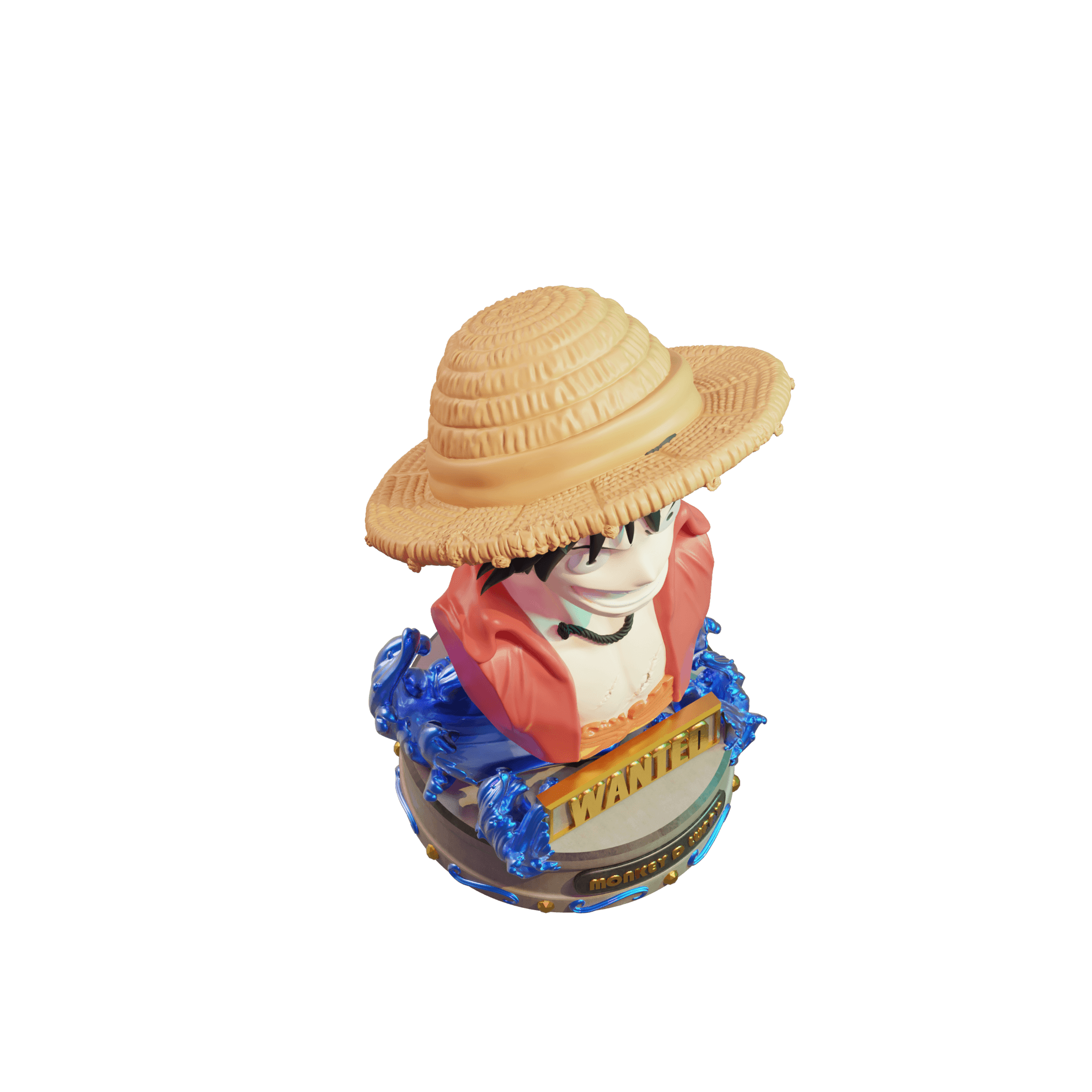 Luffy Bust 3d model