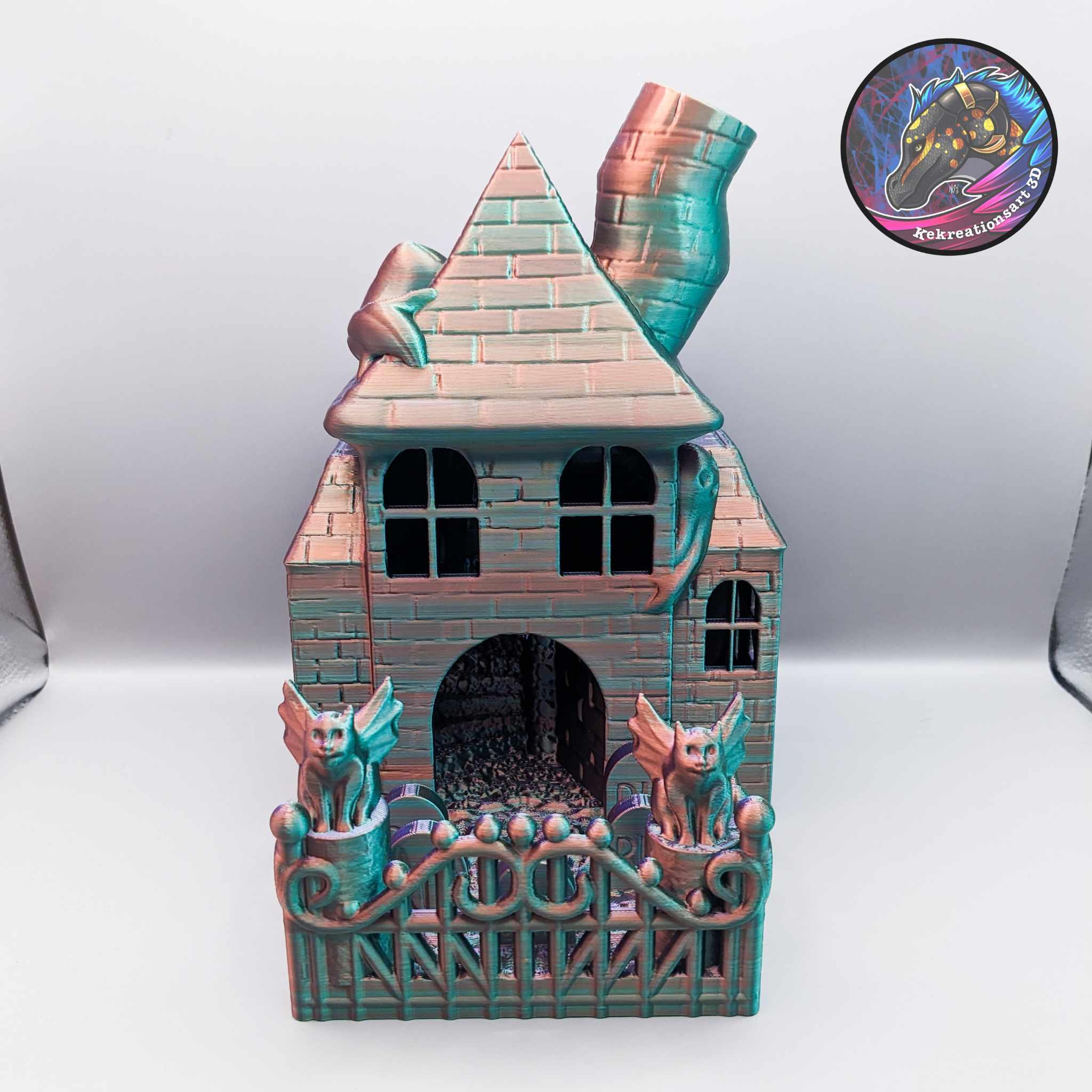 Haunted Dice Tower 3d model