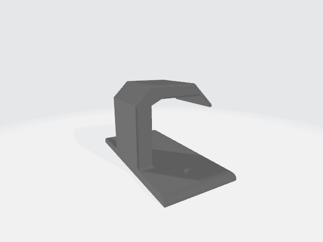 Head phone Hanger v8.stl 3d model