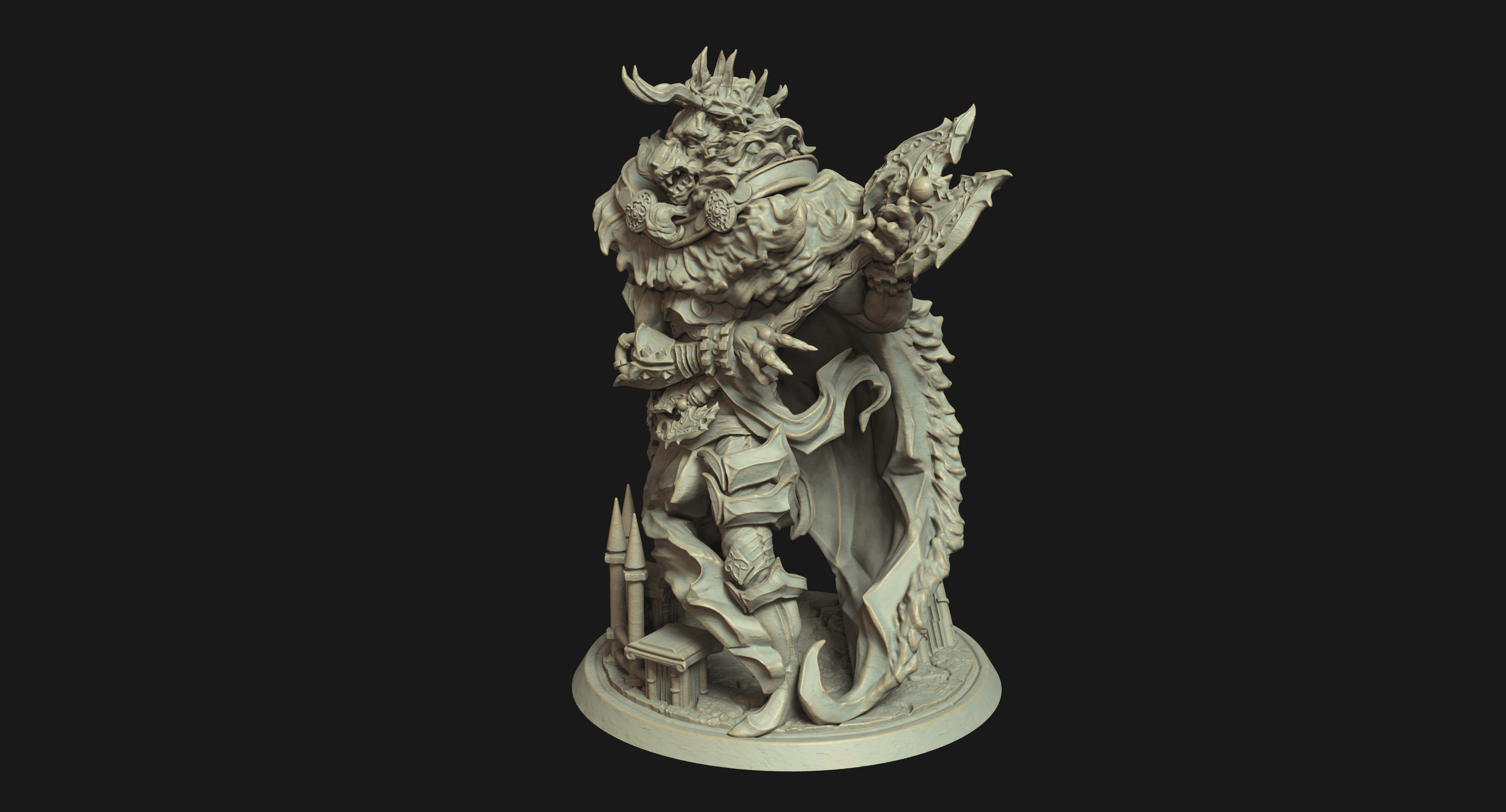 King of Beasts - Heroes and Legends 3d model