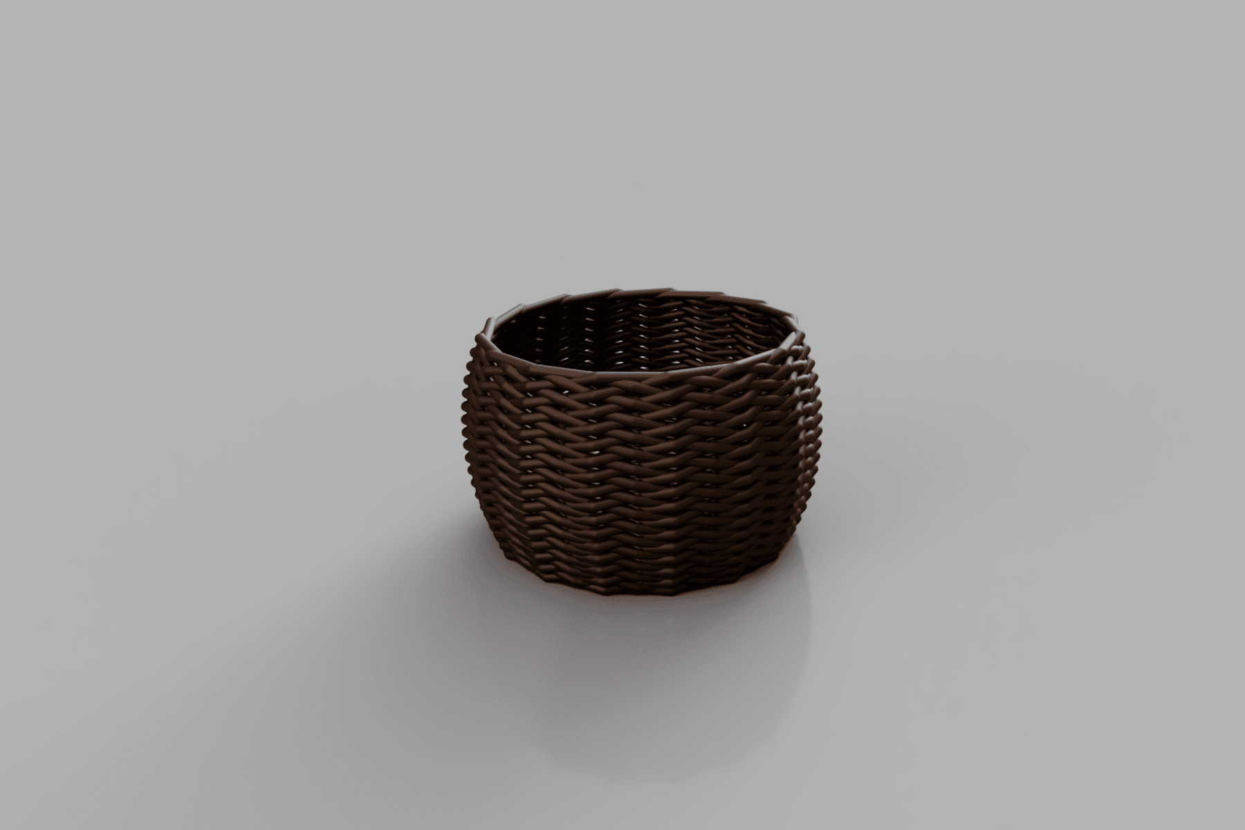 Twig basket 🧺 3d model