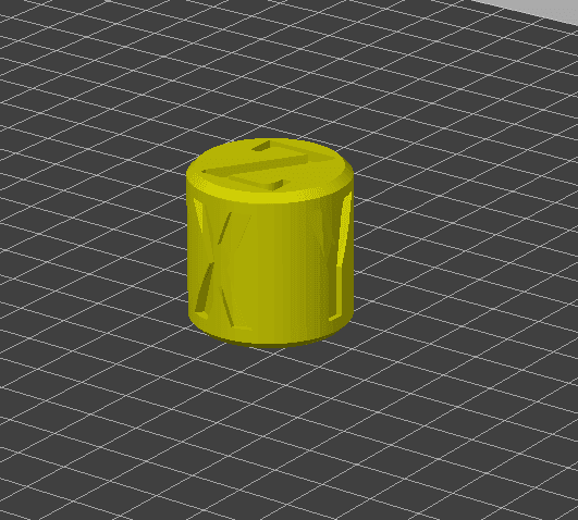 Worthless XYZ Calibration Cylinder 3d model