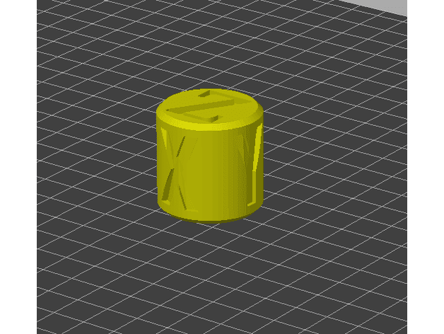 Worthless XYZ Calibration Cylinder 3d model