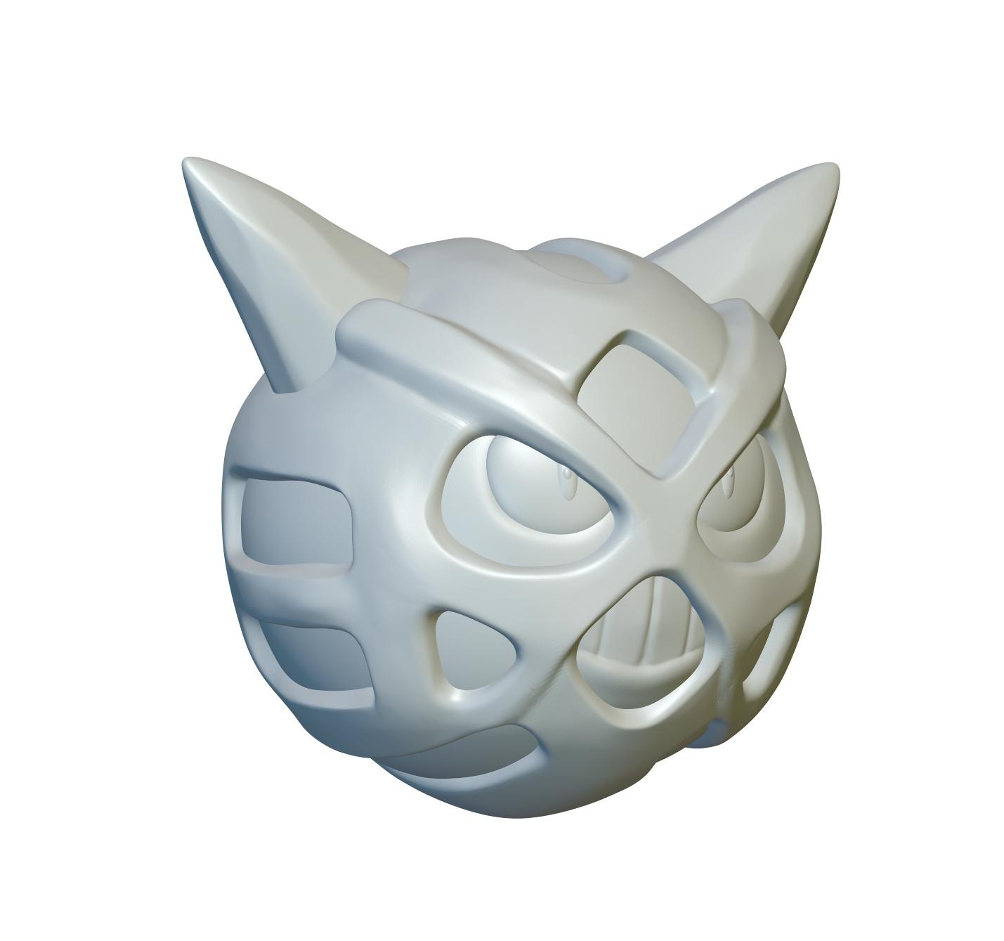 Pokemon Glalie #362 - Optimized for 3D Printing 3d model