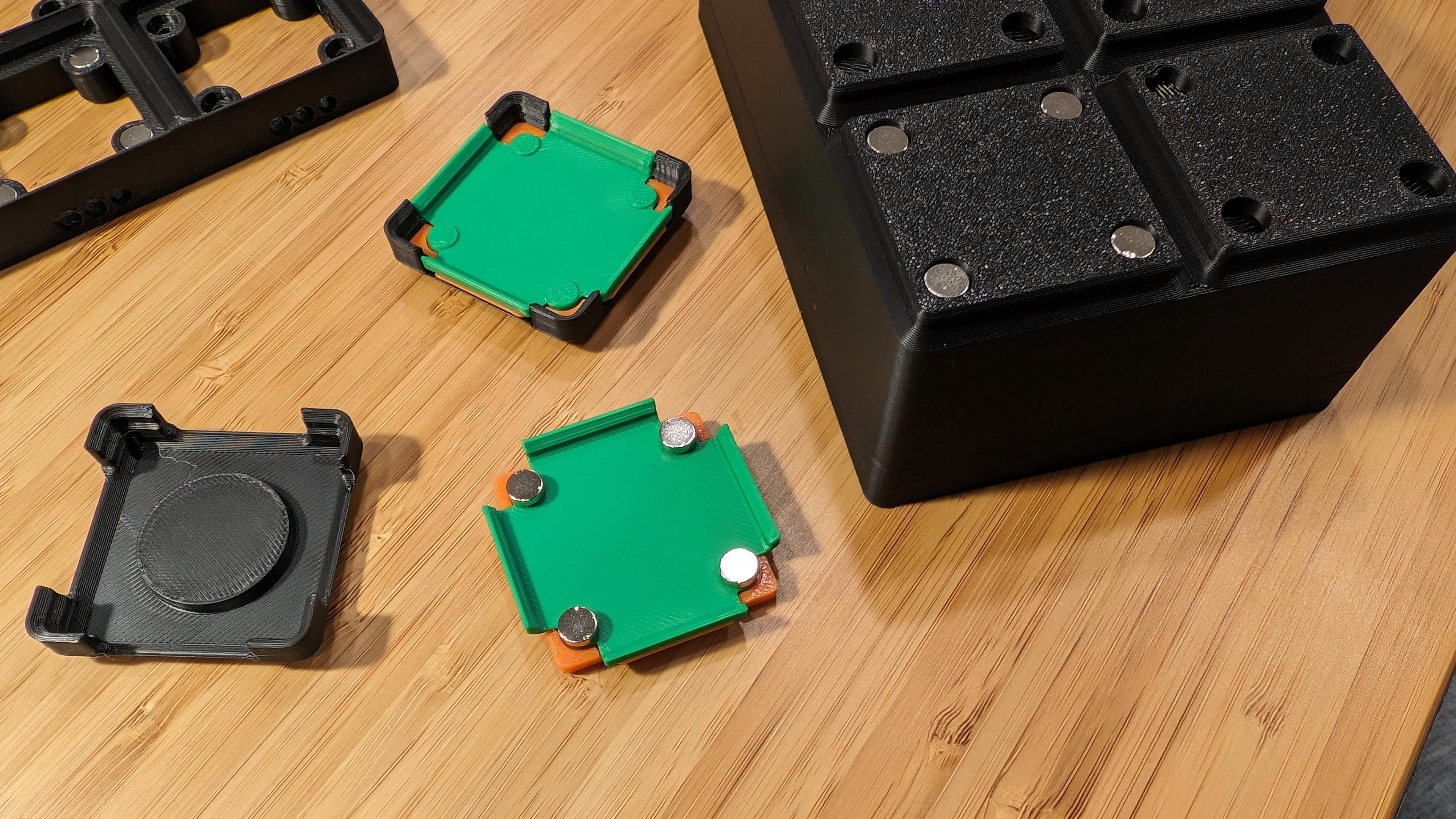 JIGFINITY: All-in-One Gridfinity Magnet Baseplate Bin Jig 3d model