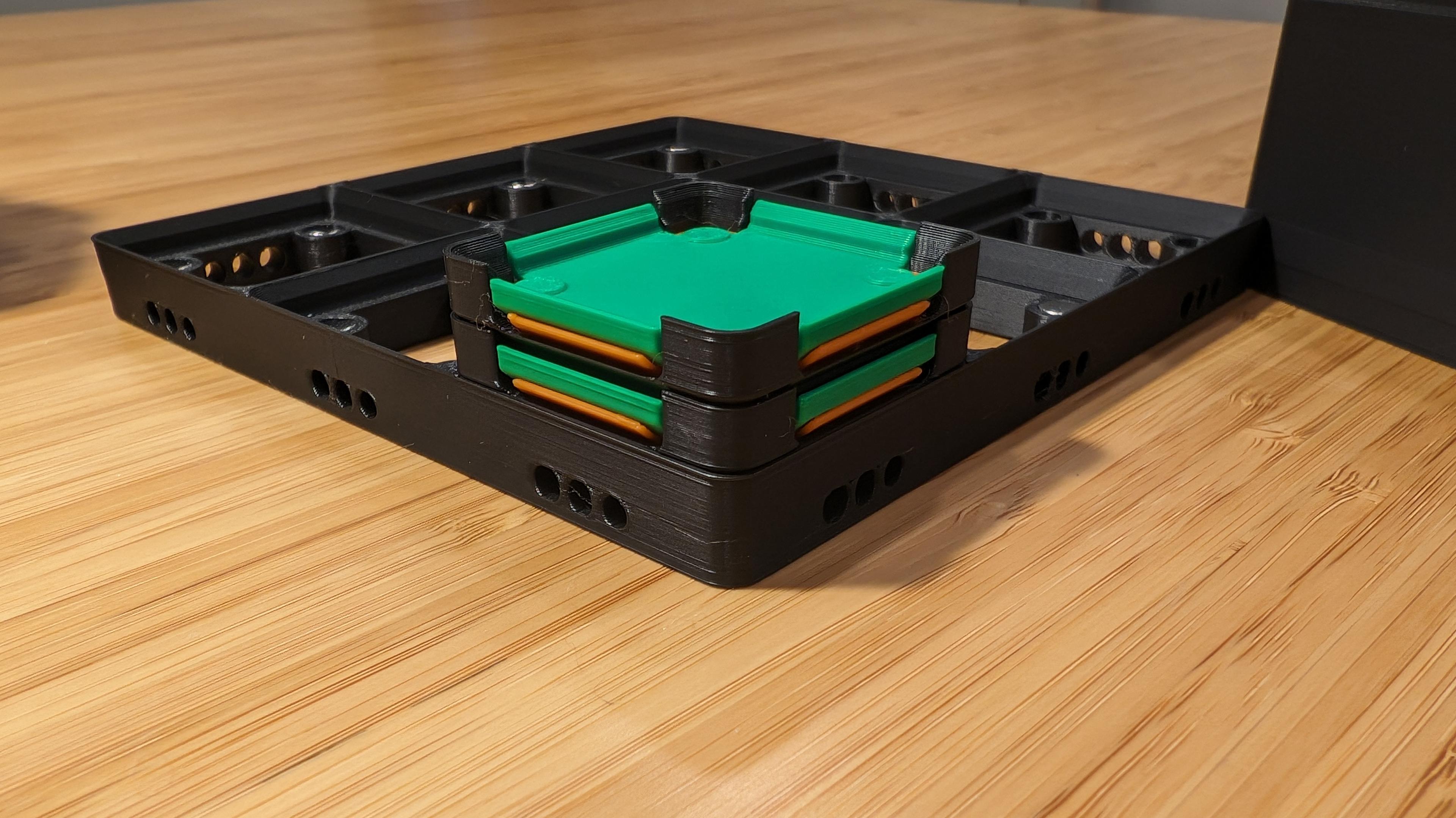 JIGFINITY: All-in-One Gridfinity Magnet Baseplate Bin Jig 3d model