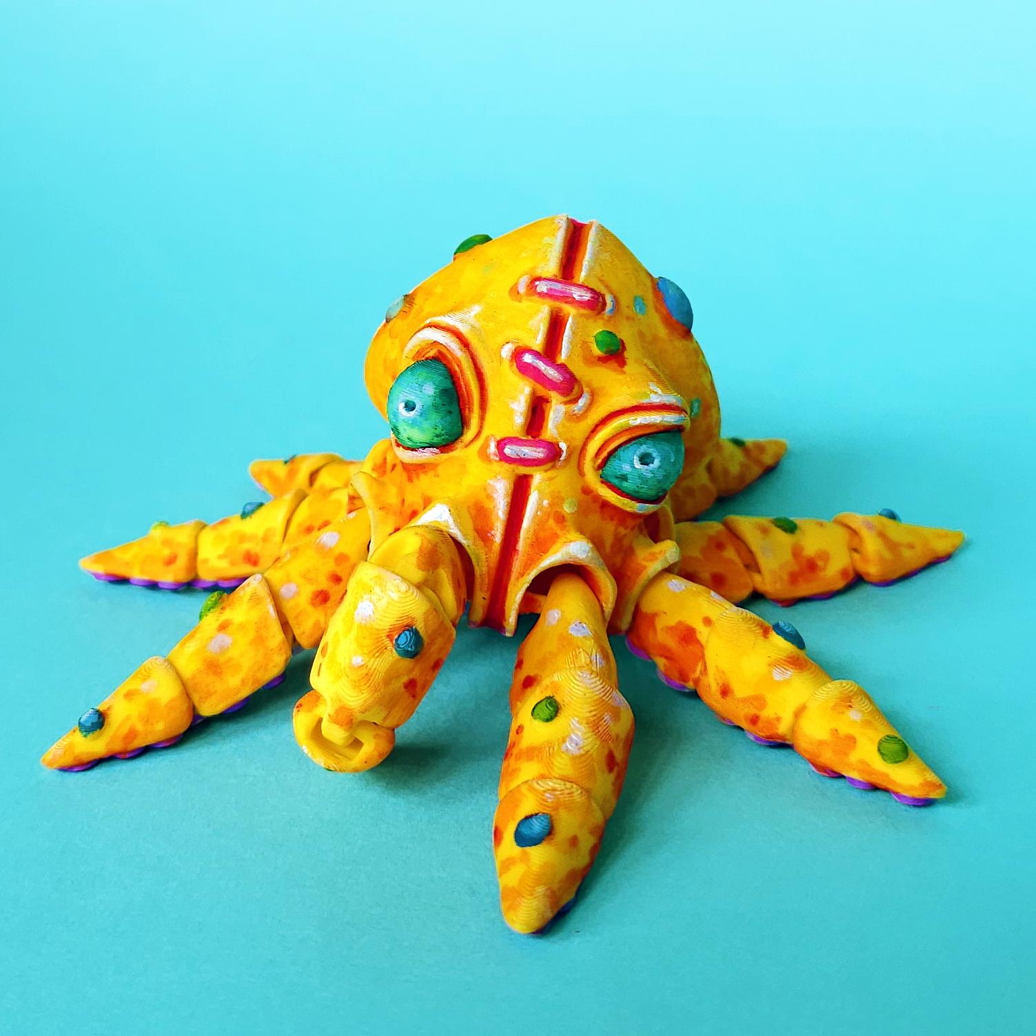 Stuffed Octopus 3d model