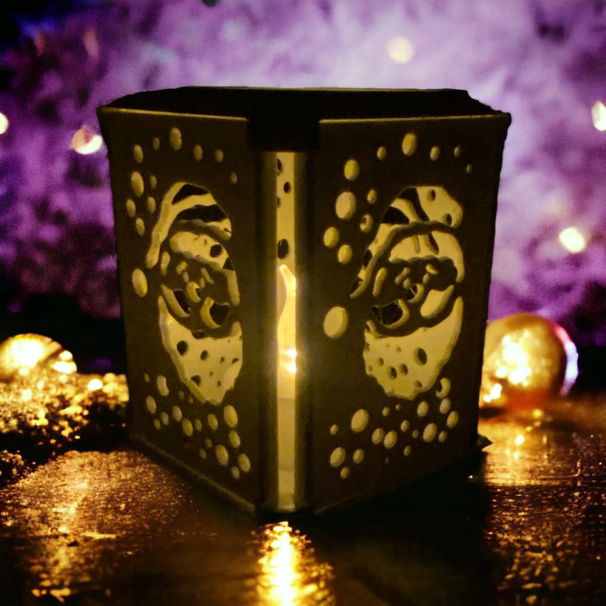 Christmas led tealight decoration 3d model