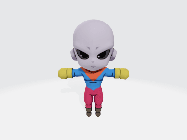 Baby Jiren 3d model