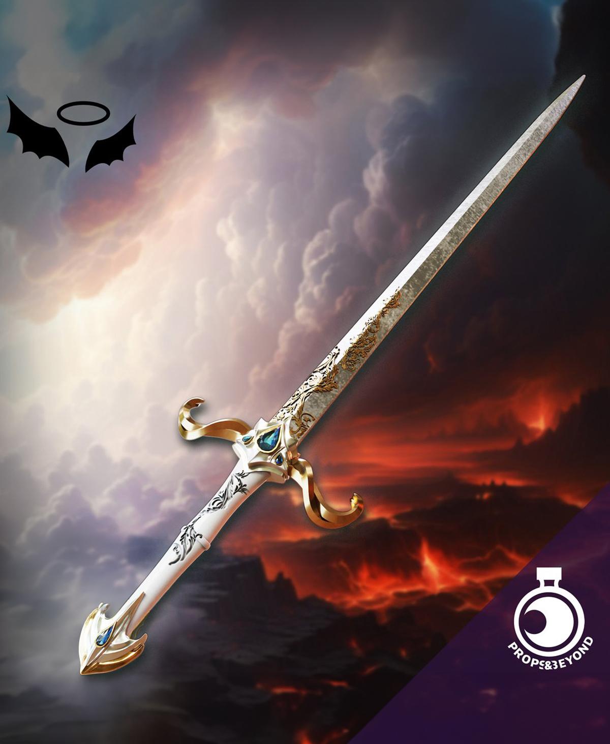 Angelic Sword 3d model