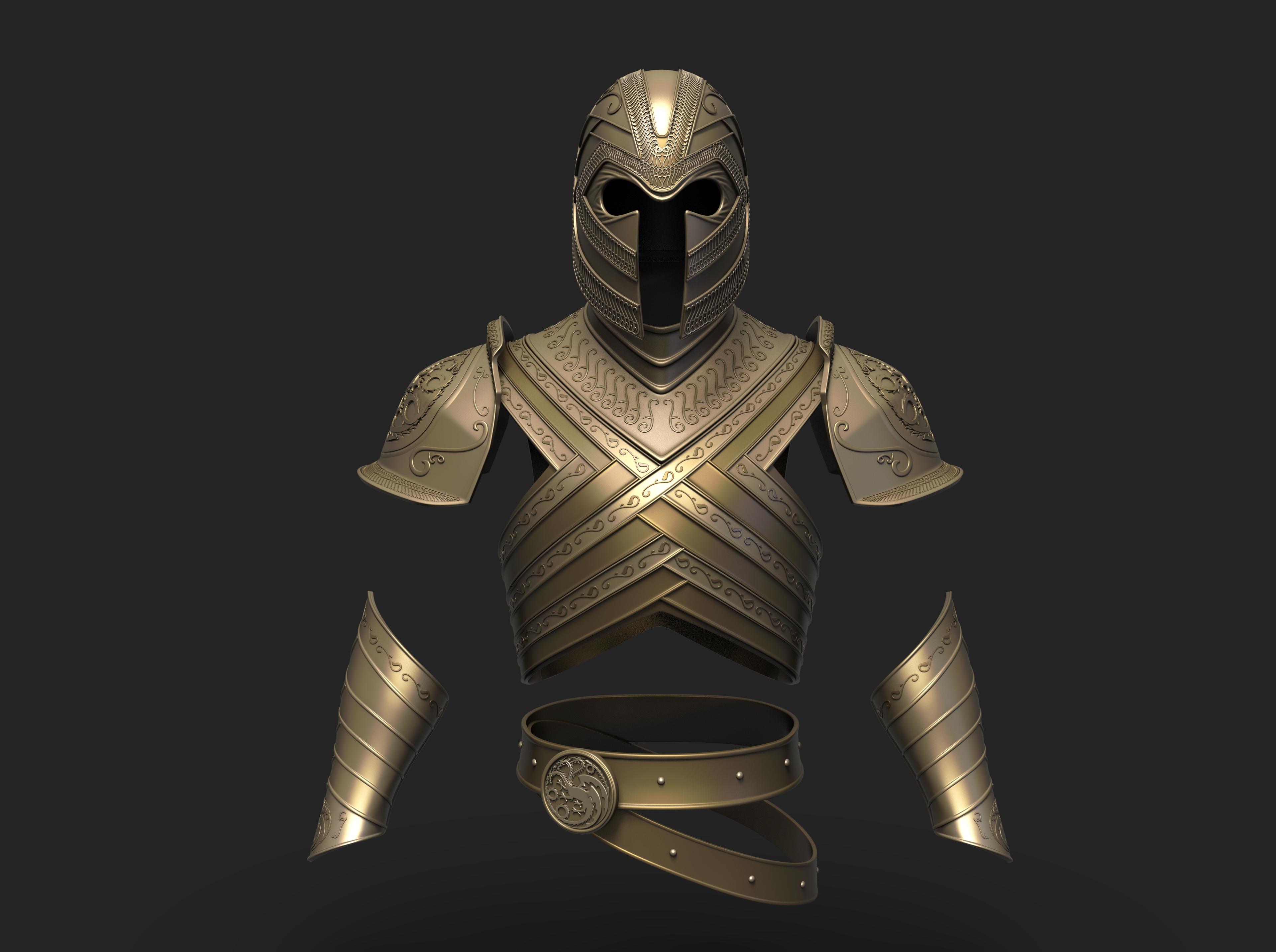 House of the Dragon Kingsguard Armor 3d model