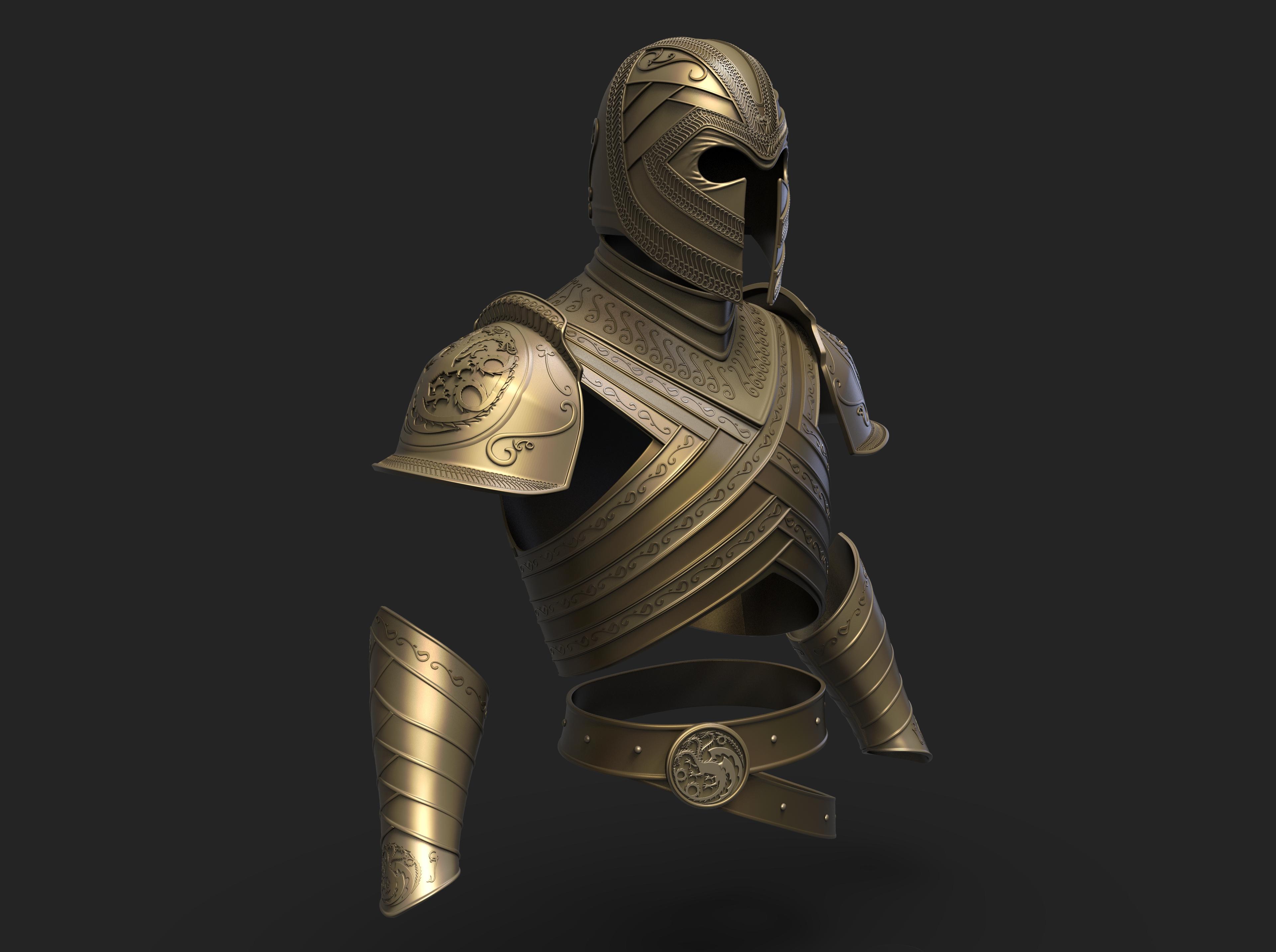 House of the Dragon Kingsguard Armor 3d model