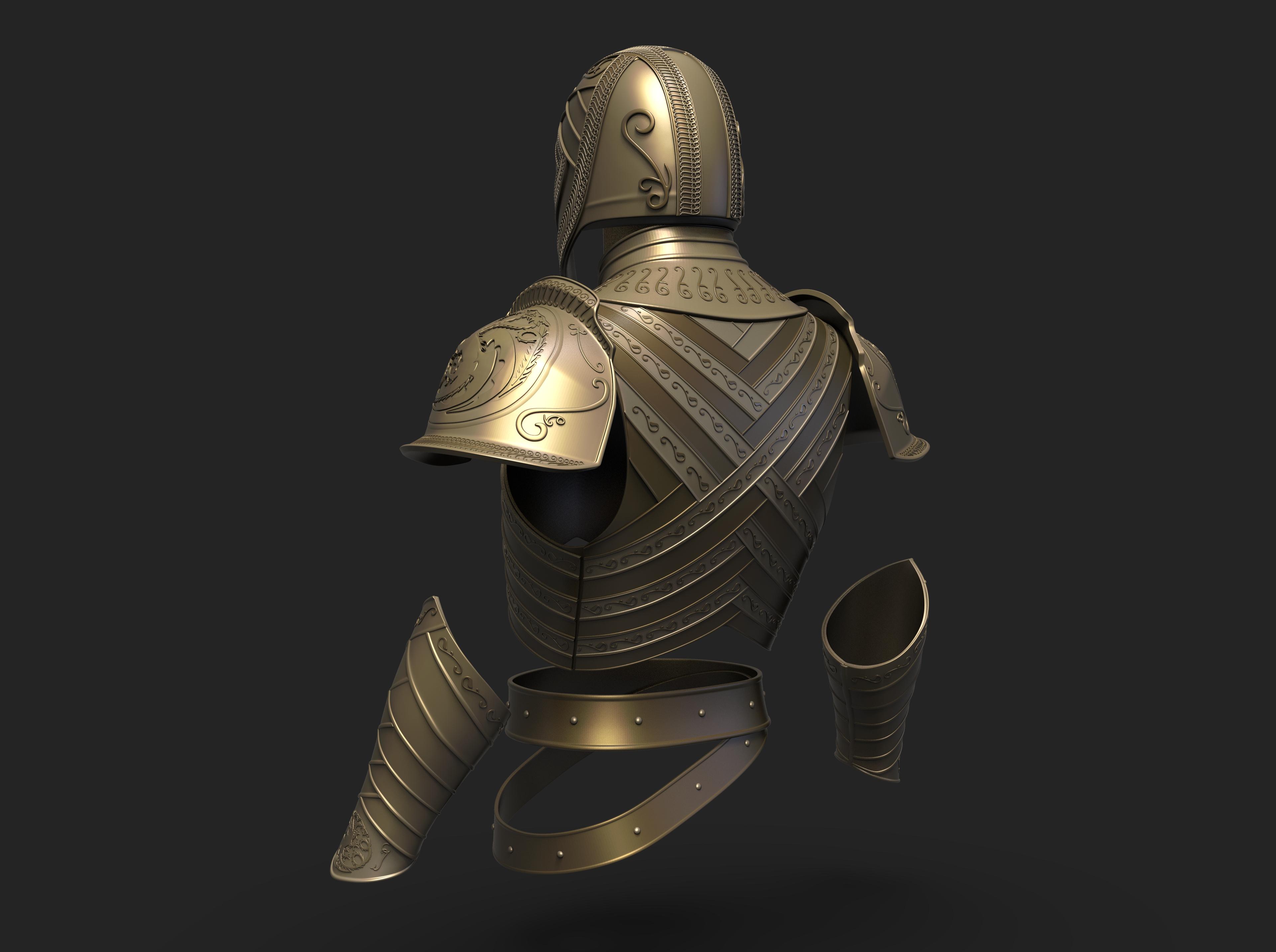 House of the Dragon Kingsguard Armor 3d model