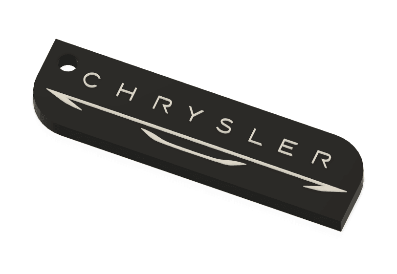 Keychain: Chrysler I 3d model