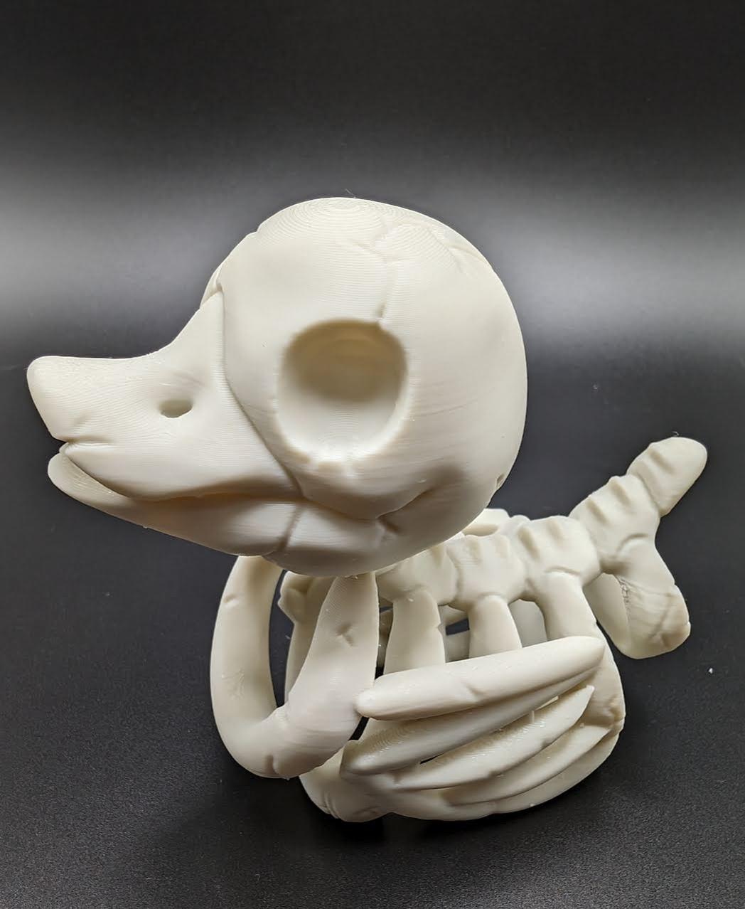 Skeleton Rubber Duck 3d model