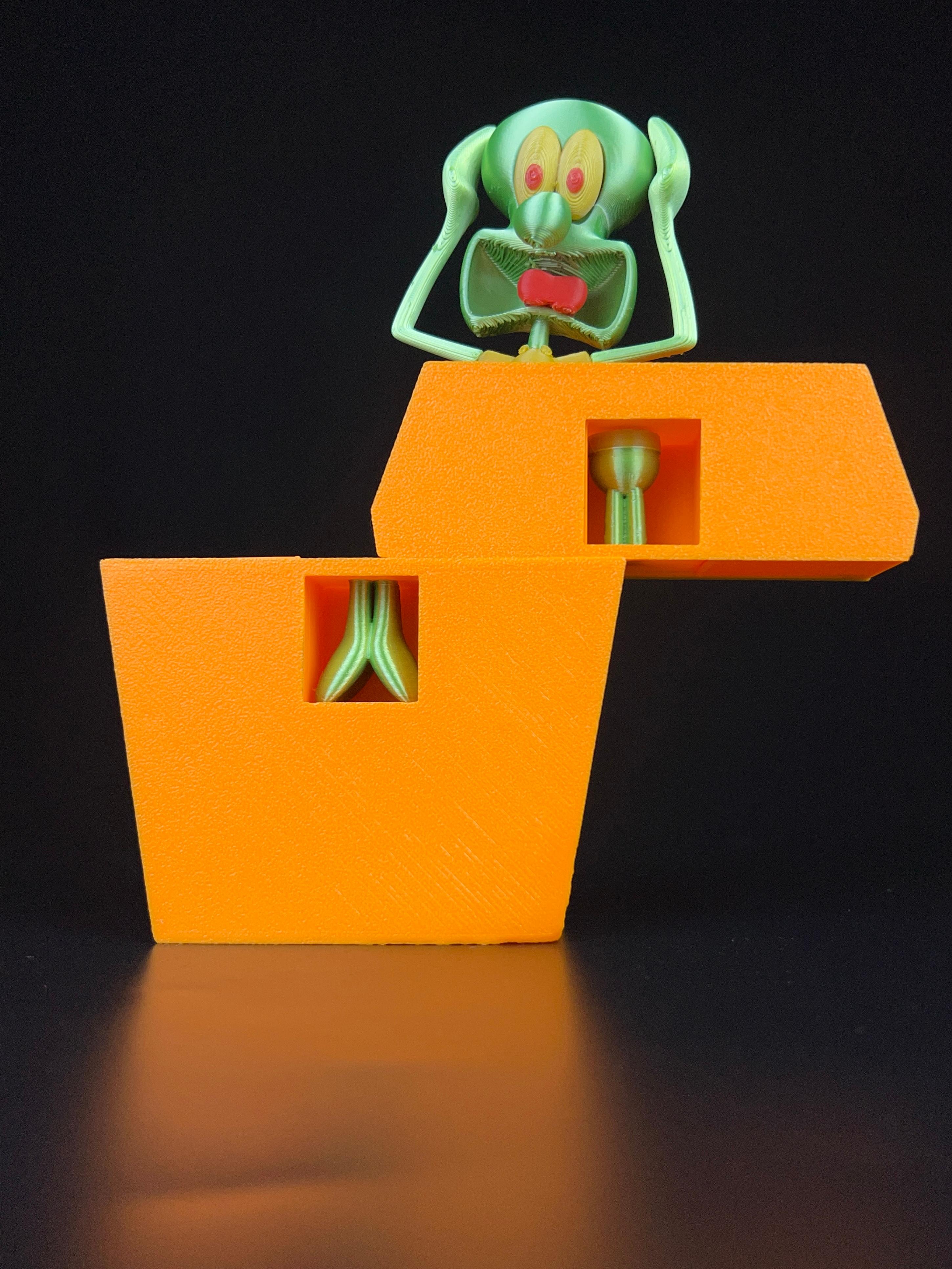 Squidward magic box 3d model