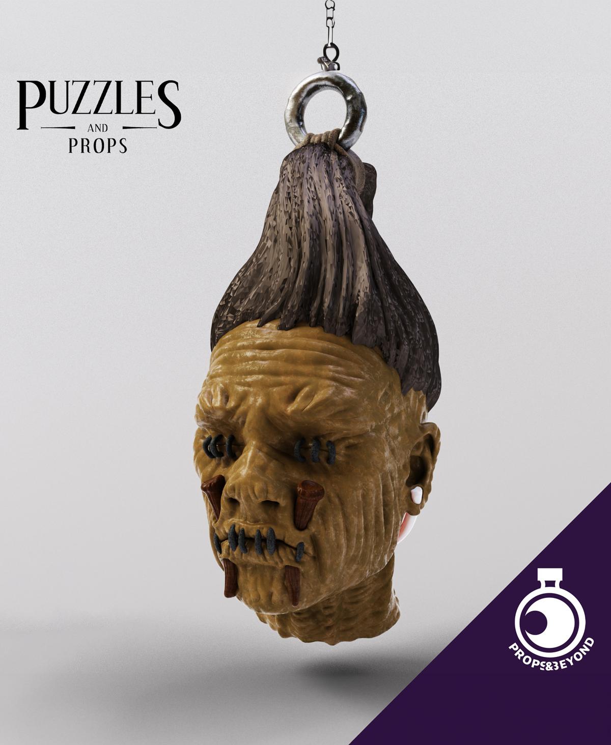 Shrunken Head Trinket 3d model