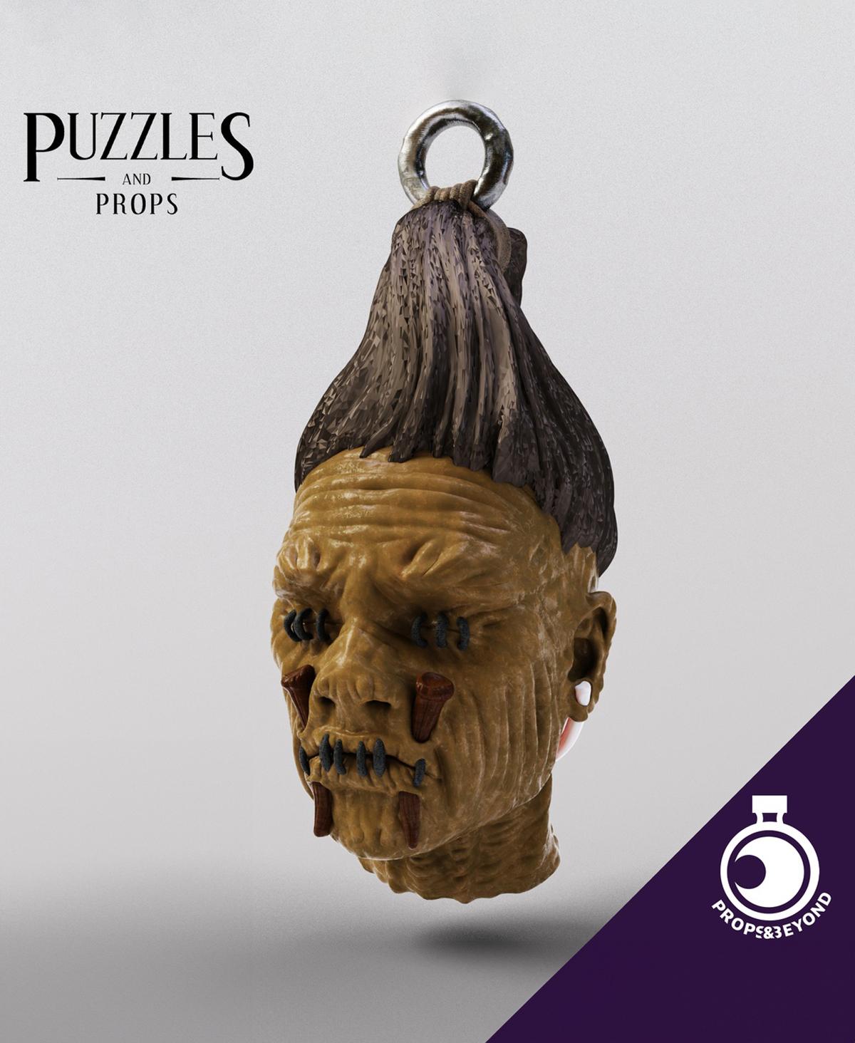 Shrunken Head Trinket 3d model