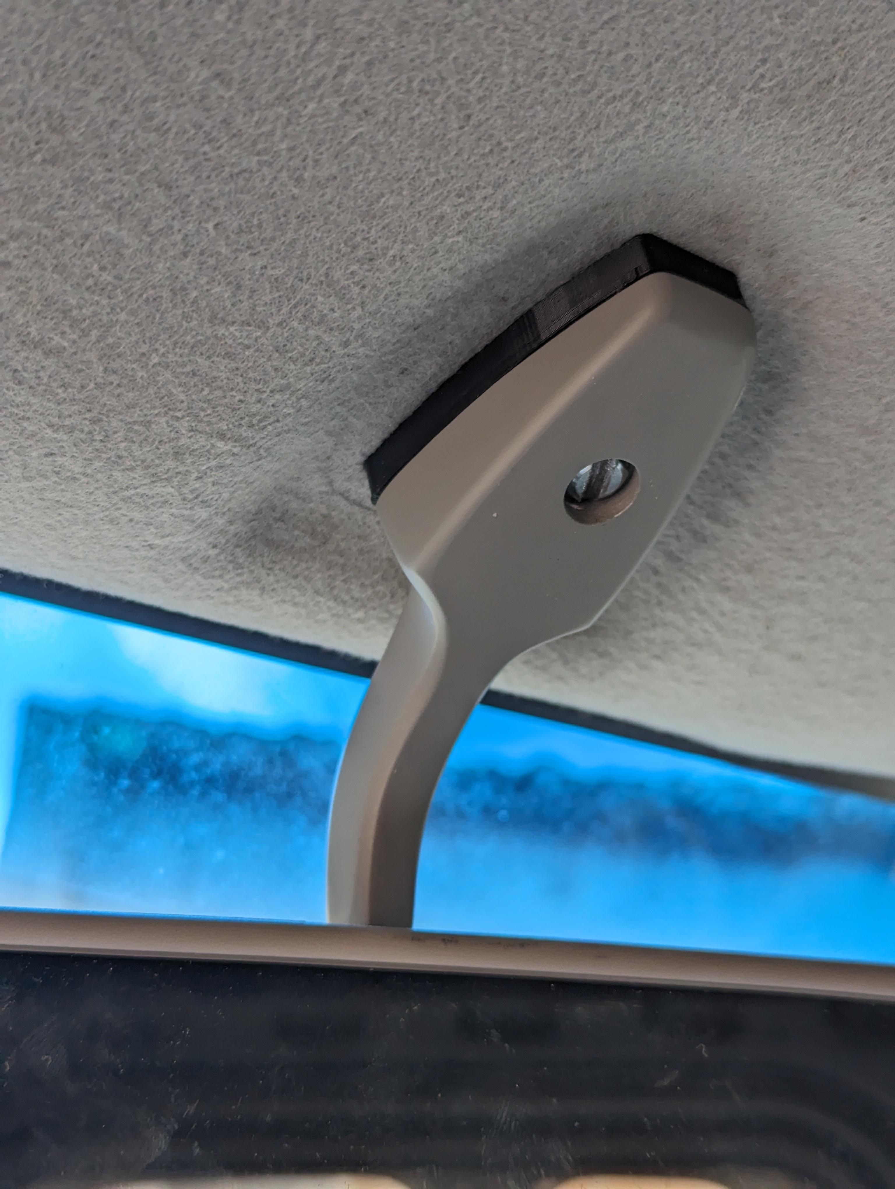 Rear view mirror brace for Nissan NV200 3d model