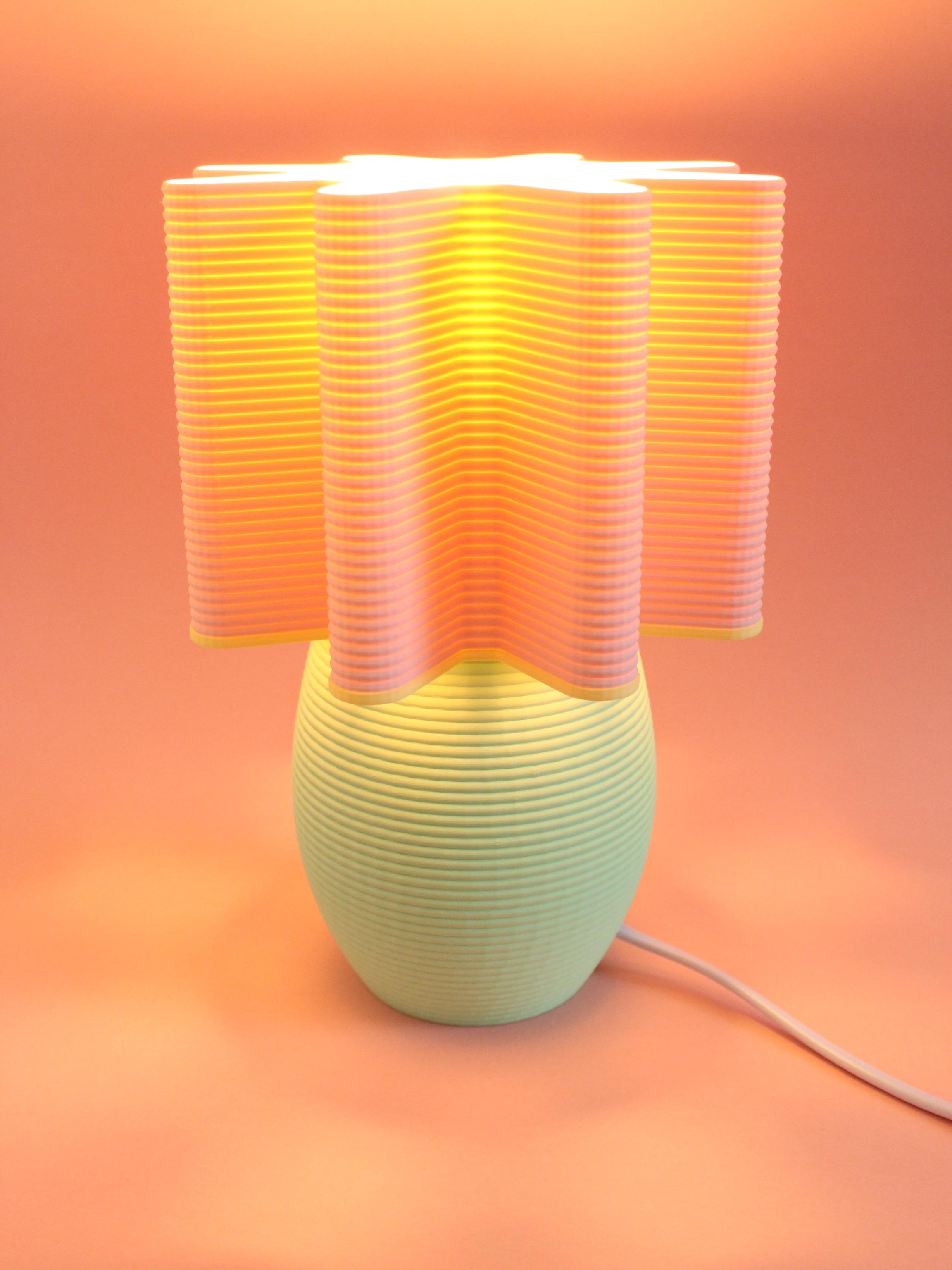 Buba Flower LampShade 3d model