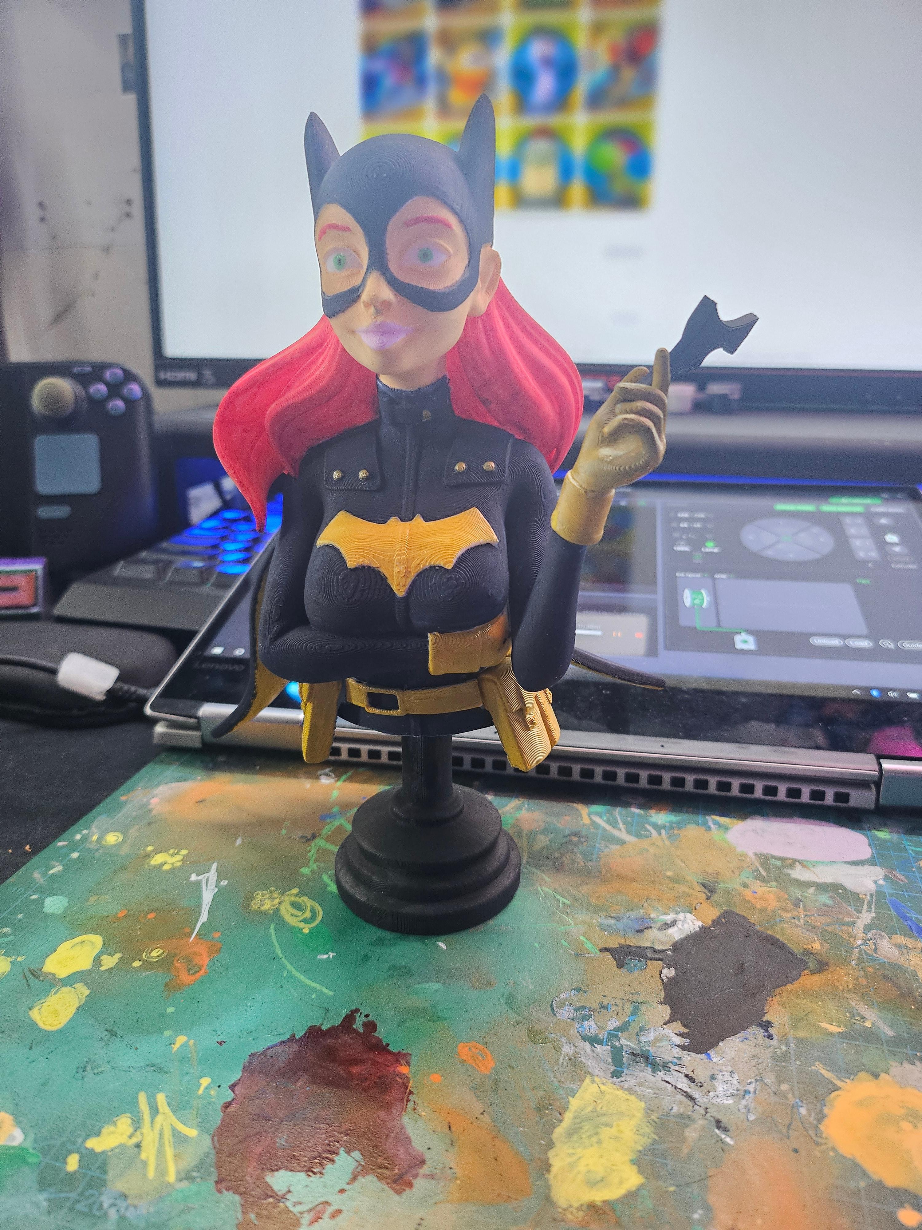 Batgirl Bust  3d model