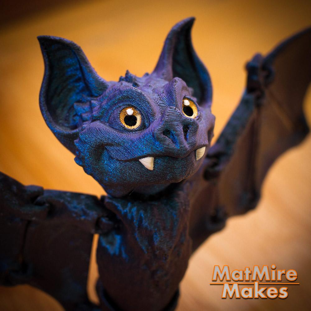 Articulated Bat- Articulated Figure 3d model