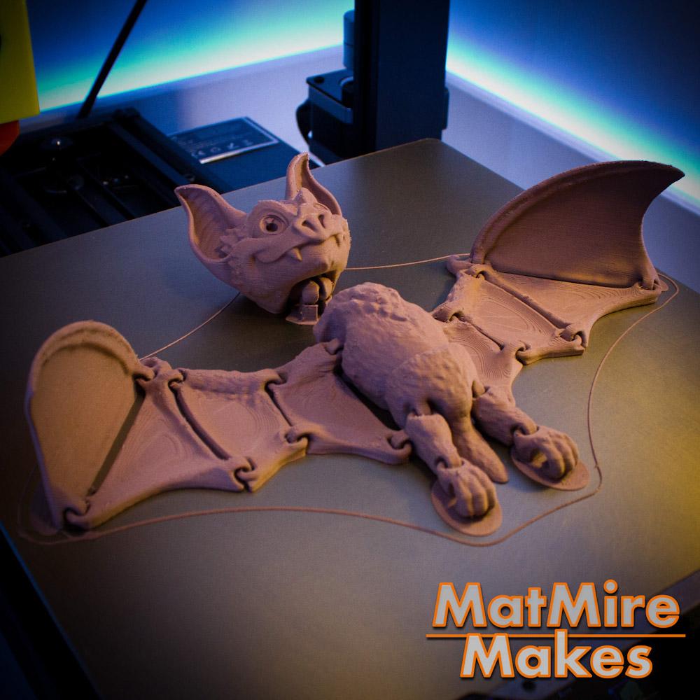 Articulated Bat- Articulated Figure 3d model