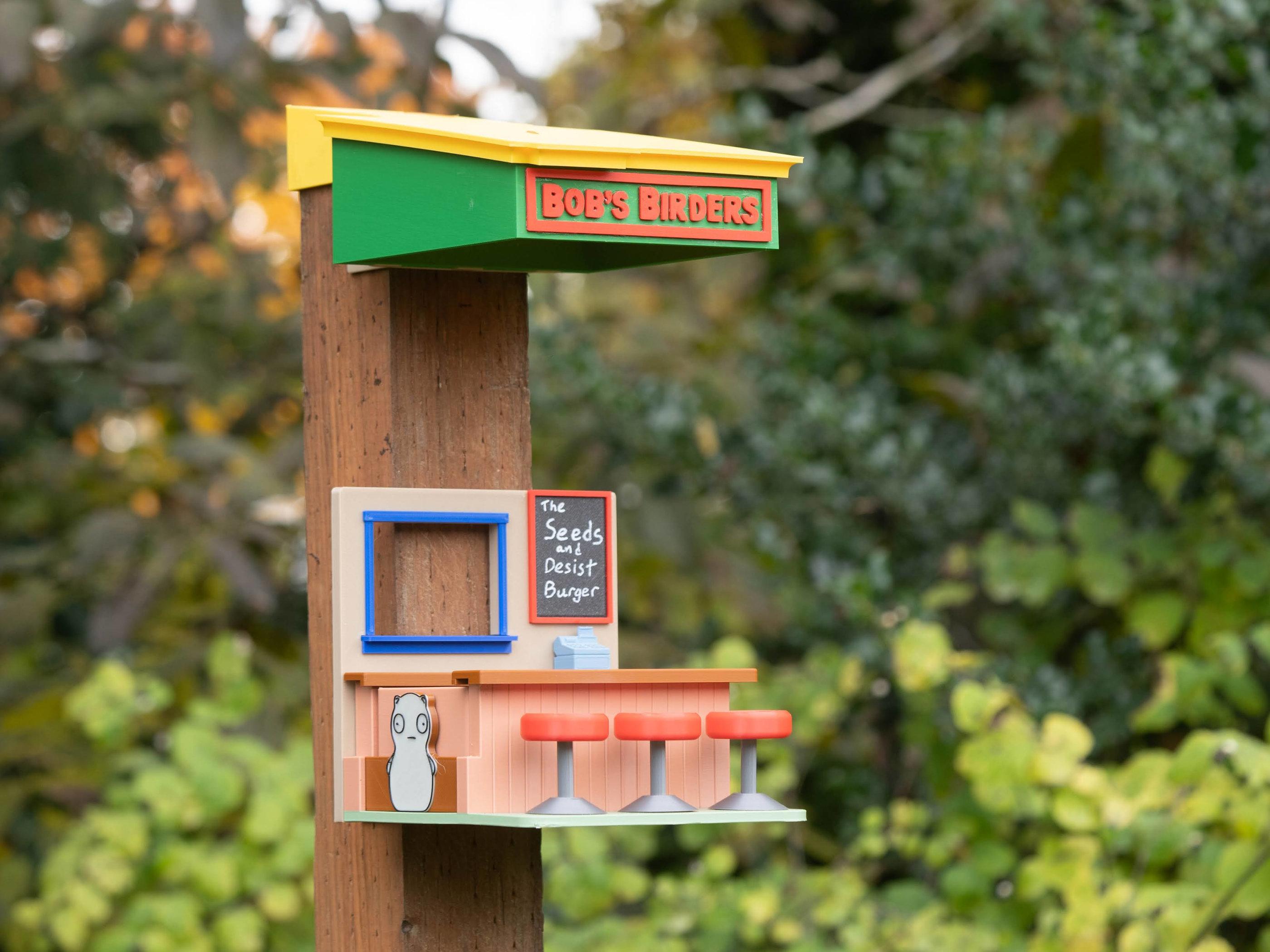 Bob's Birders (Bird and Squirrel Feeder)  3d model