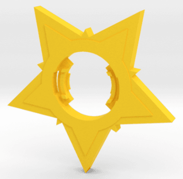 BEYBLADE STARBRITE | COMPLETE | GHOST SERIES 3d model