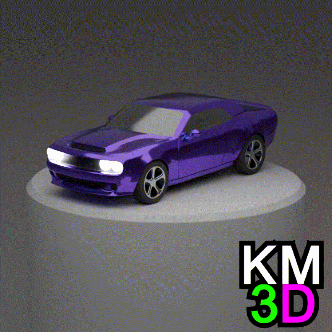 Dodge Demon 3d model