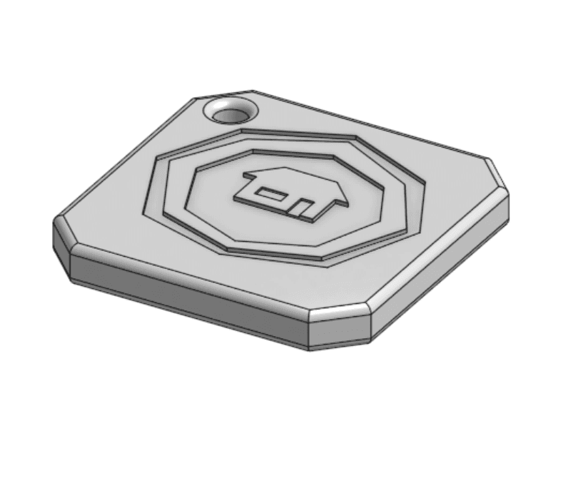 RuneScape Key Chain 3d model